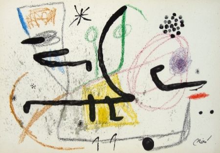 Litografía Miró - Maravillas con variaciones acrosticas 9