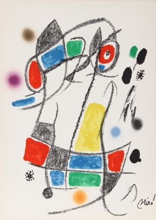 Litografía Miró - Maravillas con Variaciones Acrosticas en el jardin de Miro (Number 3)