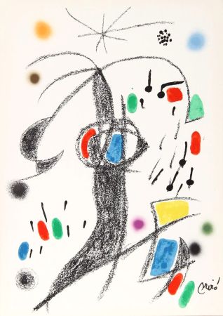 Litografía Miró - Maravillas con Variaciones Acrósticas 19