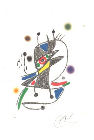 Litografía Miró - Maravillas Con Variaciones Acrósticas En El Jardín De Miró