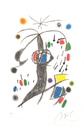 Litografía Miró - Maravillas Con Variaciones Acrósticas En El Jardín De Miró