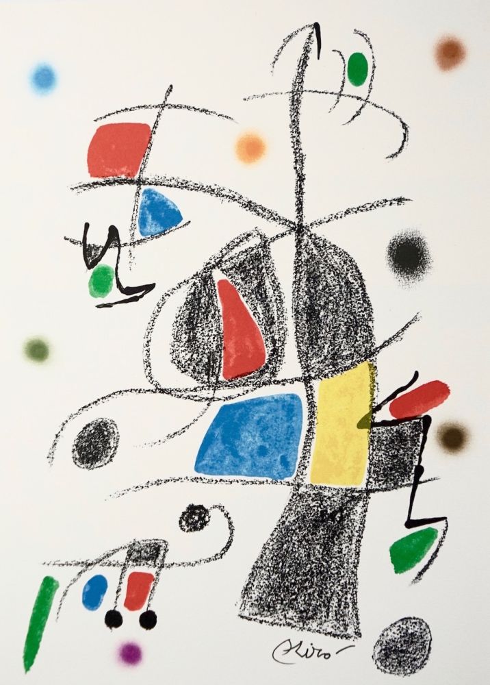 Litografía Miró - Maravillascon variaciones arcrosticas17