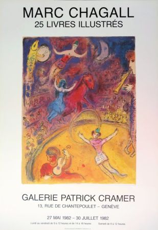 Libro Ilustrado Chagall - Marc Chagall: 25 livres illustrés - Le cirque