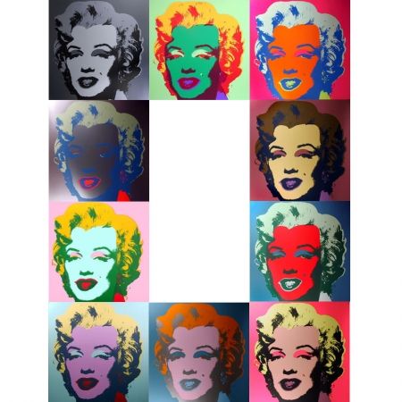 Serigrafía Warhol - Marilyn - Portfolio