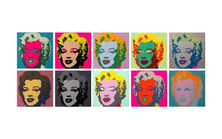 Serigrafía Warhol - MARILYN COMPLETE PORTFOLIO (Sunday B. Morning)