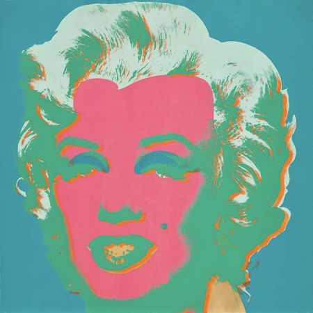 Serigrafía Warhol - Marilyn F. S. 30