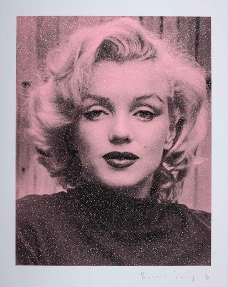 Serigrafía Young - Marilyn Hollywood - Superstar Pink