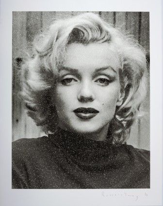 Serigrafía Young - Marilyn Hollywood (Black & White)