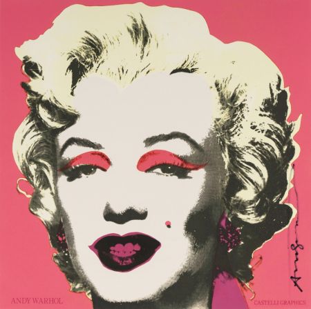 Serigrafía Warhol - Marilyn Invitation 12