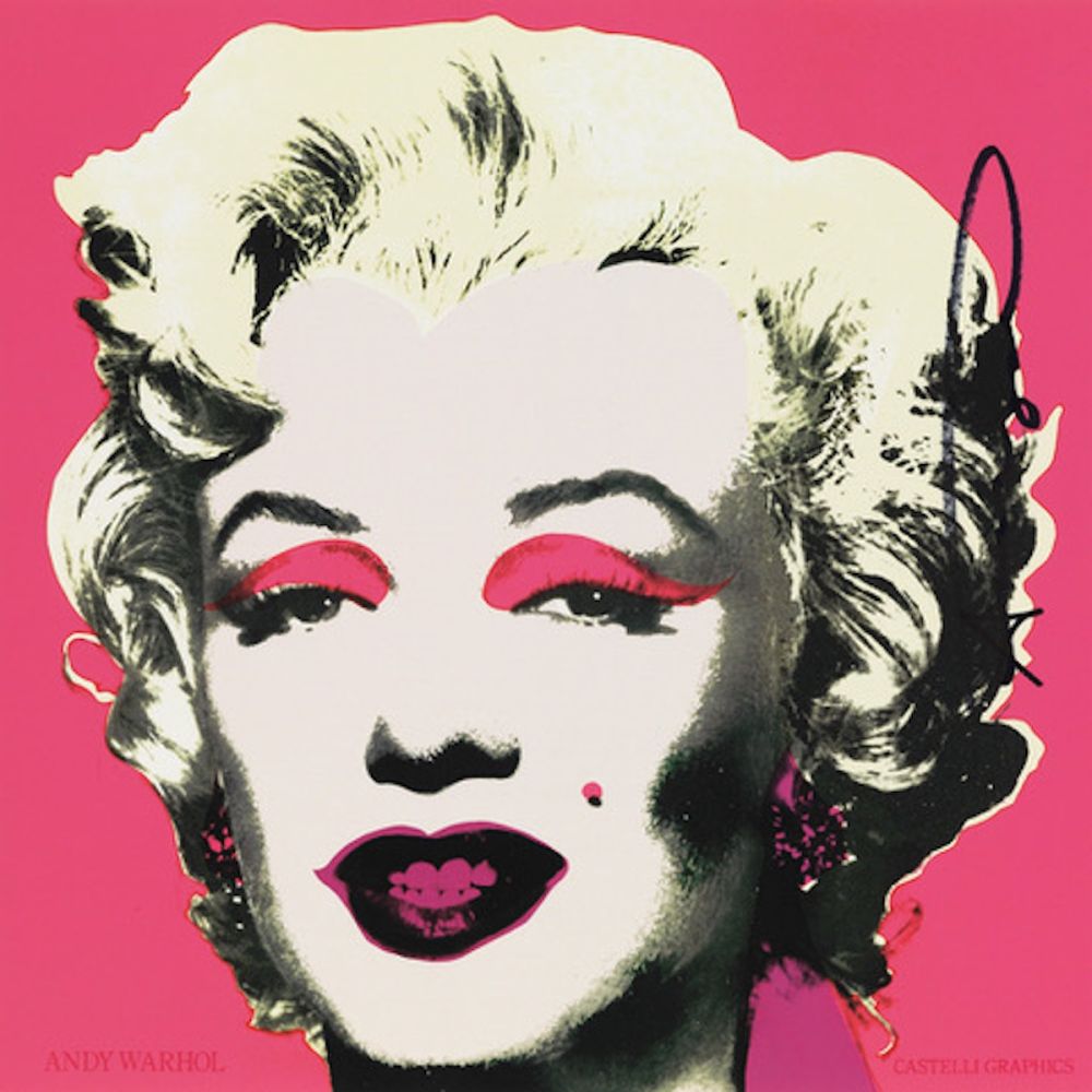 Serigrafía Warhol - Marilyn Invitation 12