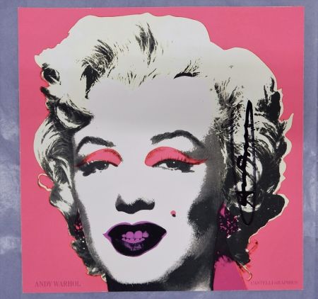 Serigrafía Warhol - Marilyn Invitation 12