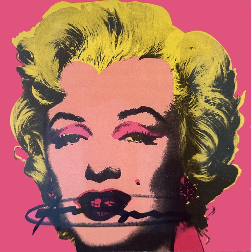 Serigrafía Warhol - Marilyn Invitation 7