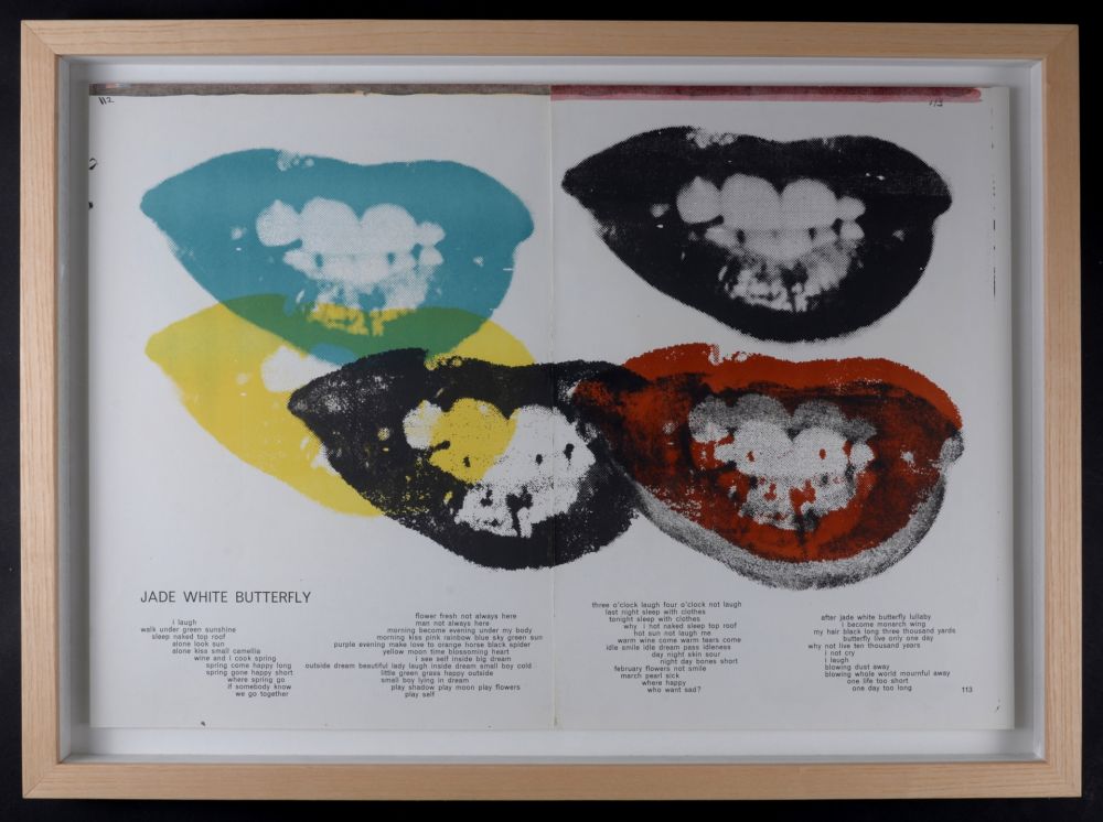 Litografía Warhol - Marilyn Monroe I Love Your Kiss Forever Forever, 1964