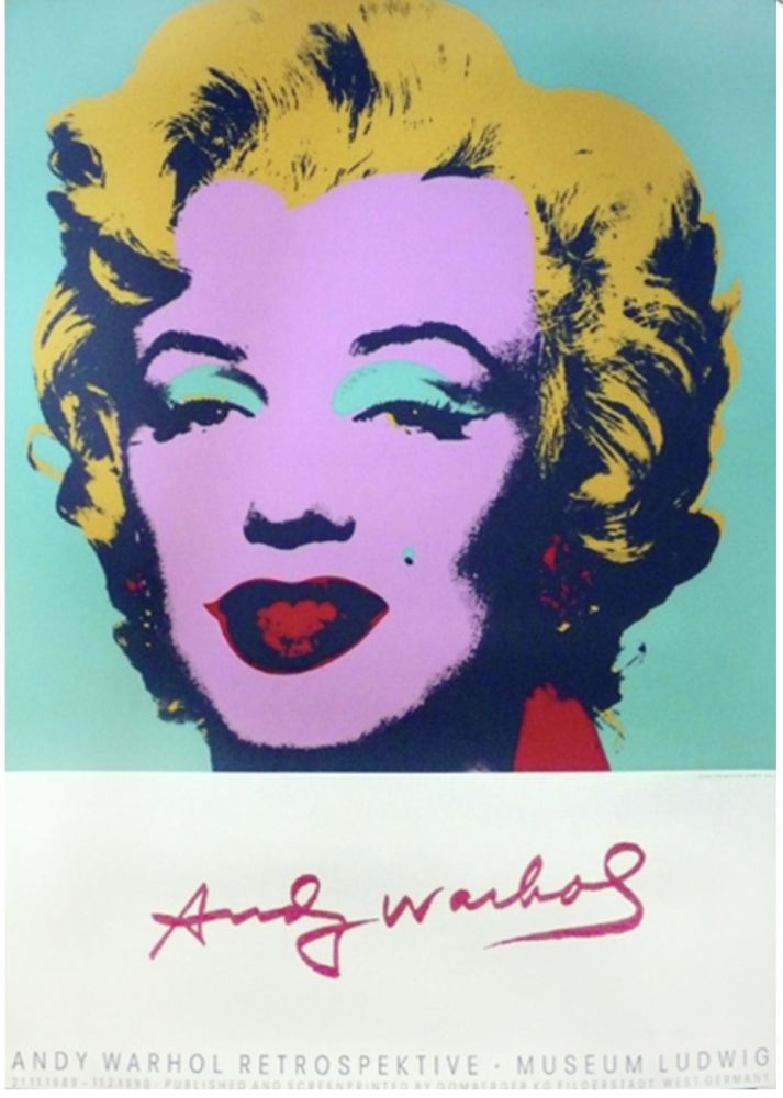 Serigrafía Warhol - Marilyn Monroe – Ludwig Museum