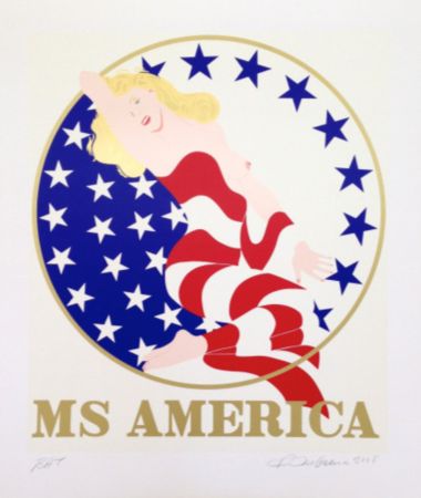 Serigrafía Indiana - Marilyn Ms. America