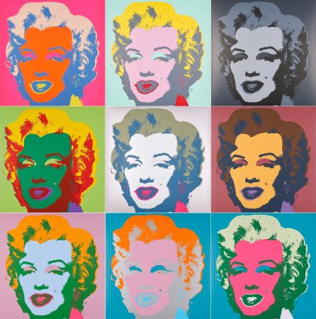 Serigrafía Warhol (After) - Marilyn Portfolio