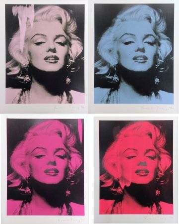 Serigrafía Young - Marilyn Portrait Portfolio
