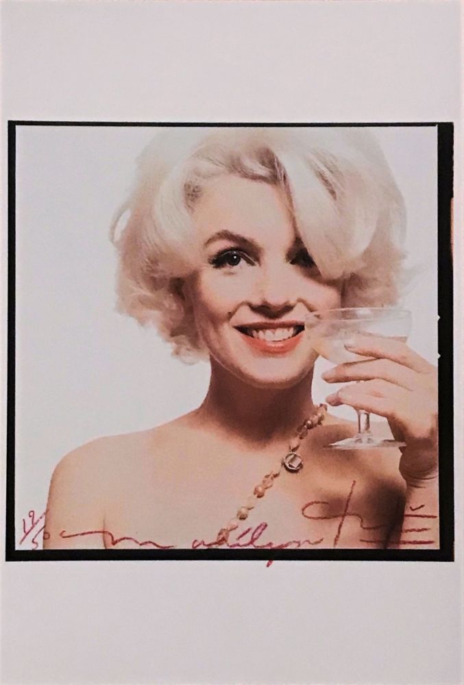 Fotografía Stern - Marilyn with Champagne