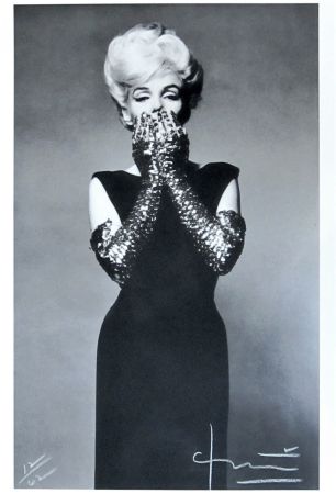 Fotografía Stern - Marilyn with Sequin Gloves