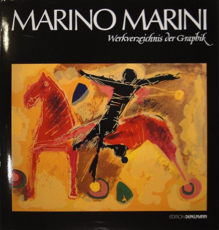 Libro Ilustrado Marini - Marino Marini. Werkverzeichnis der Graphik. 