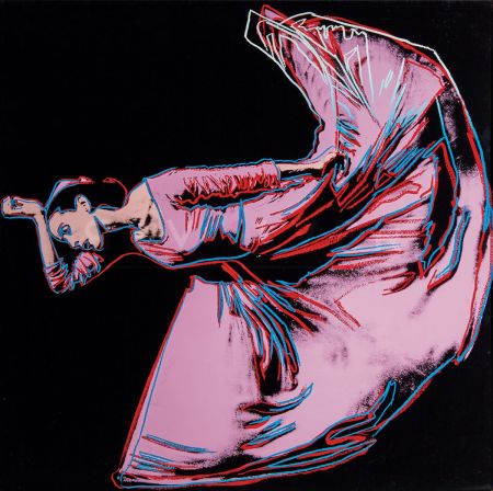 Serigrafía Warhol - Martha Graham, Letter to the World (The Kick) (FS II.389)