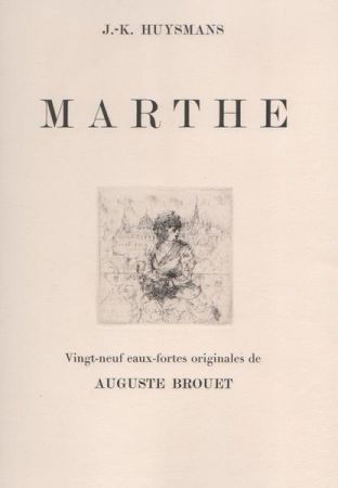 Aguafuerte Brouet - Marthe