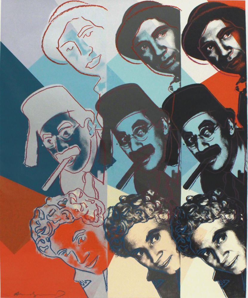 Serigrafía Warhol - Marx Brothers (FS II.232)