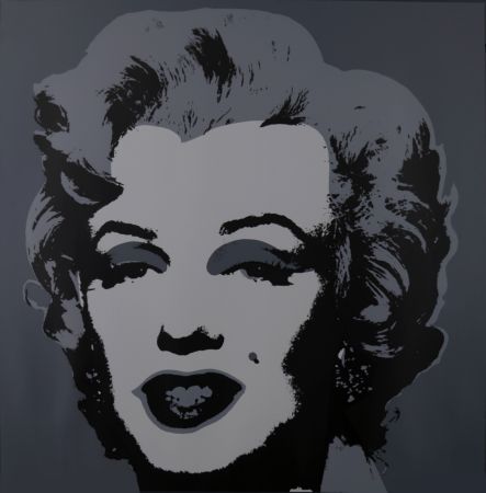 Serigrafía Warhol - Marylin (#B), c. 1980 - Very large silkscreen