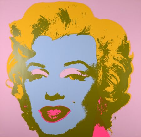 Serigrafía Warhol - Marylin (#H), c. 1980