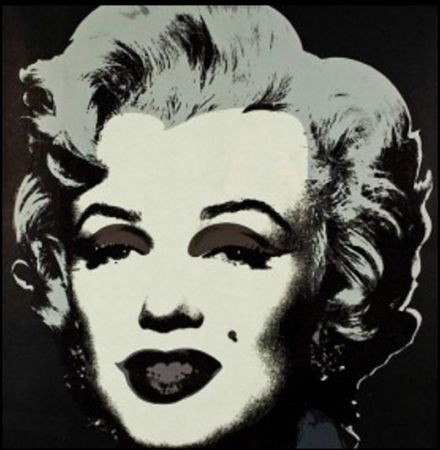 Serigrafía Warhol - Marylin M. - Black 