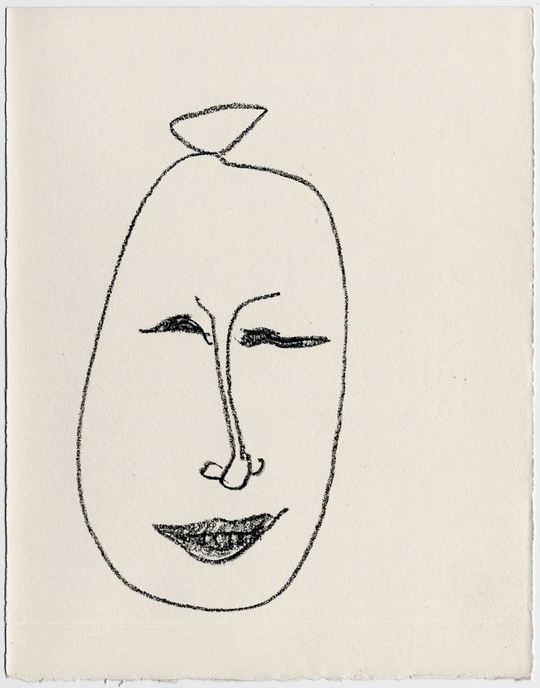 Litografía Matisse - Masque esquimau n° 9. 1947  (Pour Une Fête en Cimmérie)