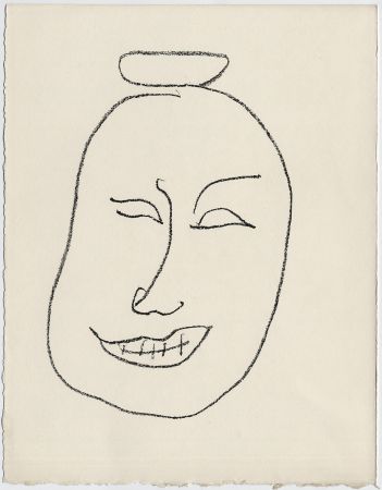 Litografía Matisse - Masque esquimo n° 8. 1947 (Pour Une Fête en Cimmérie)