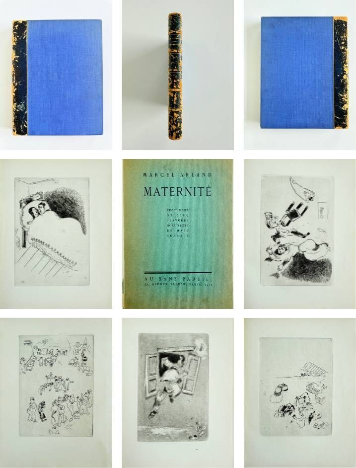 Libro Ilustrado Chagall - Maternité