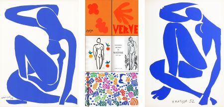 Libro Ilustrado Matisse - MATISSE : DERNIÈRES ŒUVRES 1950 - 1954 (VERVE Vol. IX, No. 35-36) 1958