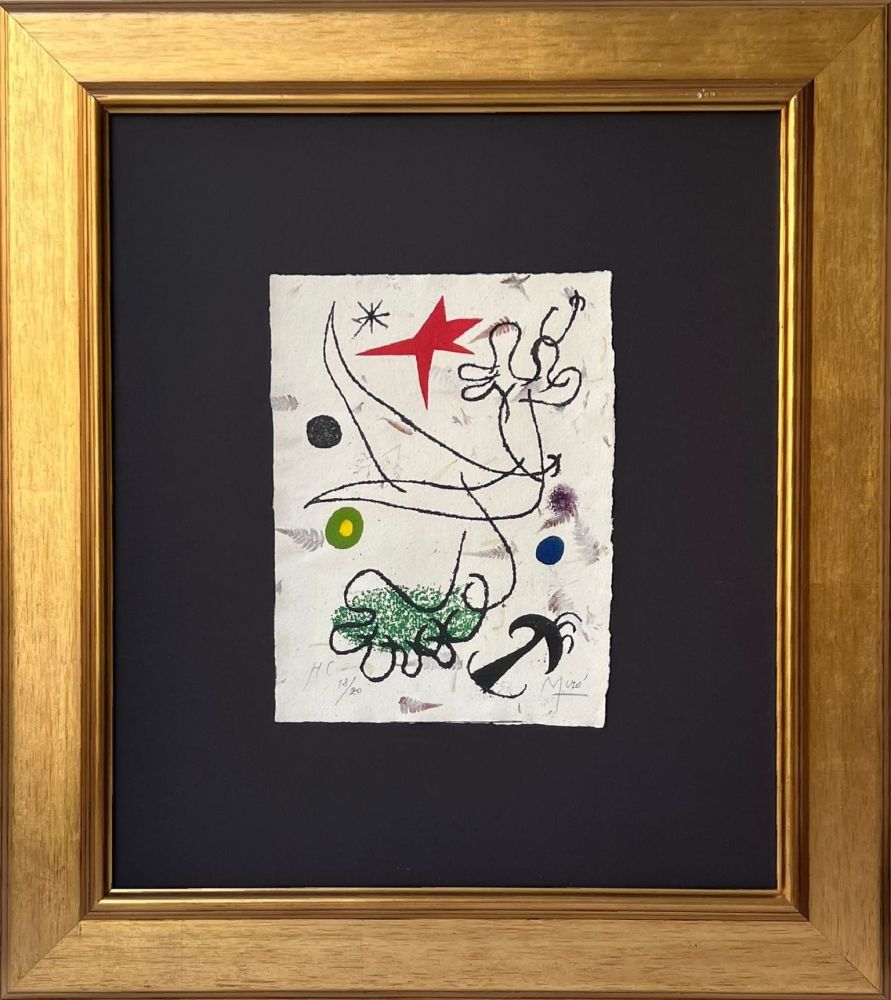Litografía Miró - Mavena