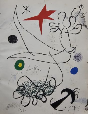 Litografía Miró - Mavena