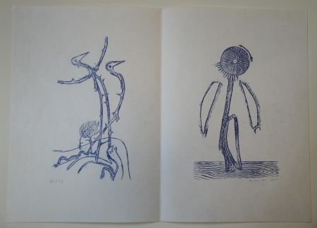 Libro Ilustrado Ernst - Max Ernst - Jean Tardieu. 24 Frottagen