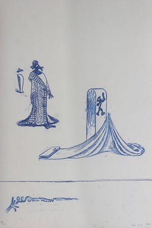 Litografía Ernst - Max Ernst (1891-1976). Décervelages, Jarry. 1971. Signé