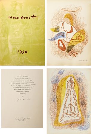 Libro Ilustrado Ernst - MAX ERNST. Par Joe Bousquet, Michel Tapié. Galerie René Drouin 1950