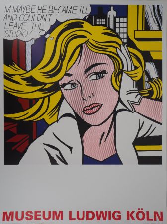 Libro Ilustrado Lichtenstein - May Be Girl
