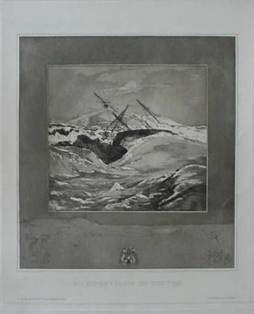 Aguafuerte Y Aguatinta Klinger - Meer (Sea), from the portfolio Vom Tode