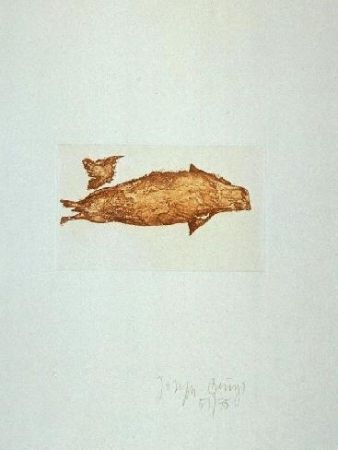Aguafuerte Y Aguatinta Beuys - Meerengel Robbe III