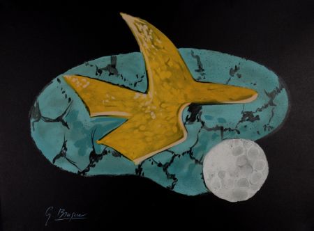 Litografía Braque (After) - Memnon