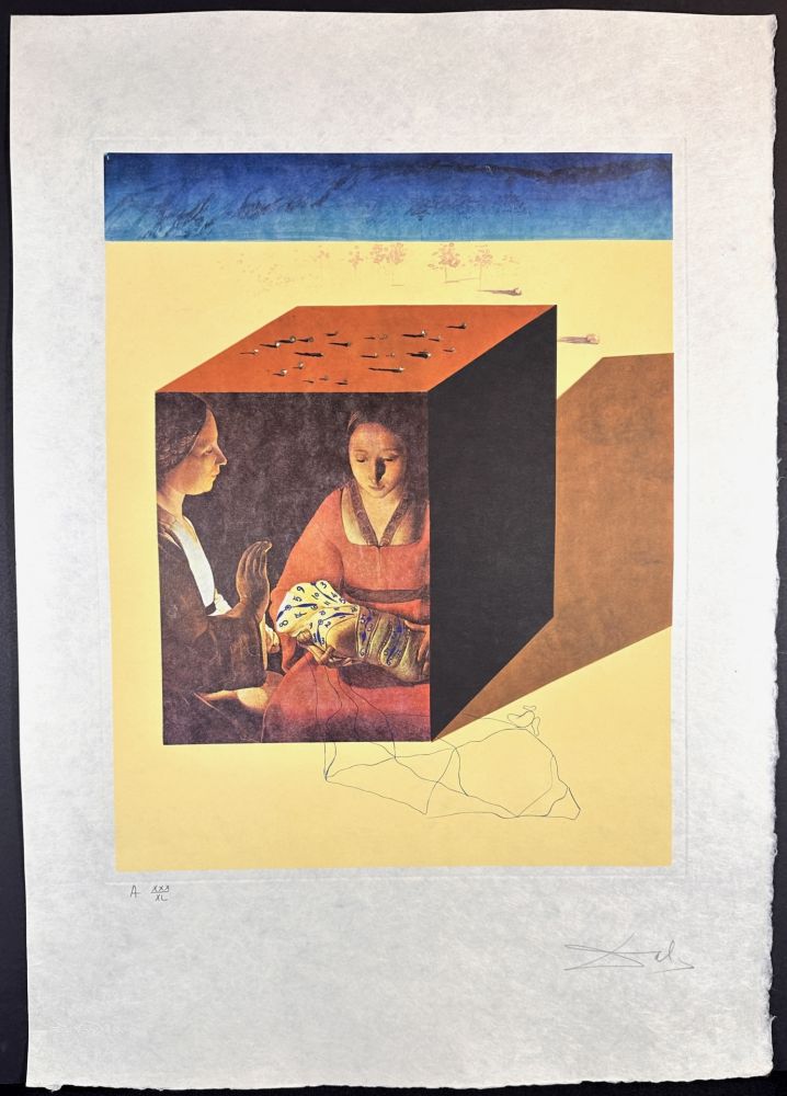 Grabado Dali - Memories of Surrealism Caring For A Surrealist Watch