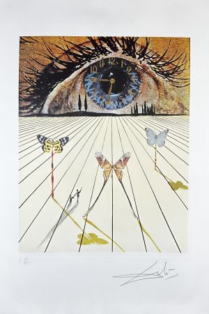 Grabado Dali - Memories of Surrealism The Eye of Surrealist Time