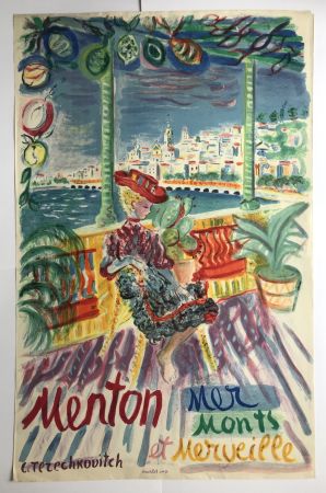 Cartel Terechkovich - Menton Mer, Monts et Merveille