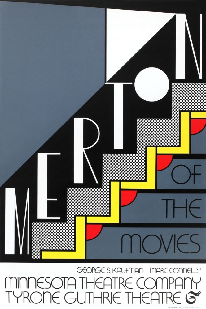 Serigrafía Lichtenstein - Merton of the Movies