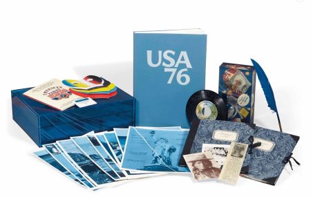 Múltiple Monory - Michel Butor - USA 76. Bicentenaire Kit - Jacques Monory