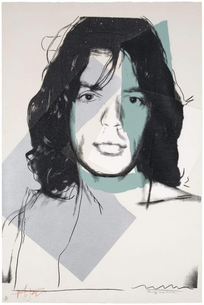 Serigrafía Warhol - Mick Jagger #138