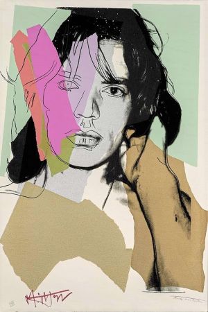 Serigrafía Warhol - Mick Jagger #140